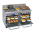 Thumbnail image #1 for Comstock-Castle F3226-18-1.5RB 60-Inch Commercial Gas Range with 4 Star Burners, 18-Inch Griddle, 18-Inch Char-Broiler, and 2 Ovens