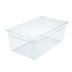 Thumbnail image #1 for Winco Poly-Ware Full-Size Clear Polycarbonate Food Pan, 7-3/4-Inch Deep