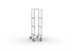 Thumbnail image #1 for RATIONAL Basket Cart for 16 12 x 20 Hotel Pans or 3 Baskets, Compatible with Size 2-S/L/XL