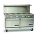 Thumbnail image #1 for Imperial Pro Series 60-Inch Gas Restaurant Range with 10 Open Burners and 2 Convection Ovens