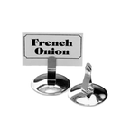 Thumbnail image #1 for Vollrath 46794 Stainless Steel Clip-Style Tabletop Menu Card Holder, 1-3/4-Inch High Case of 60