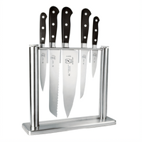 Mercer Culinary Renaissance 6-Piece Forged German Steel Knife Block Set