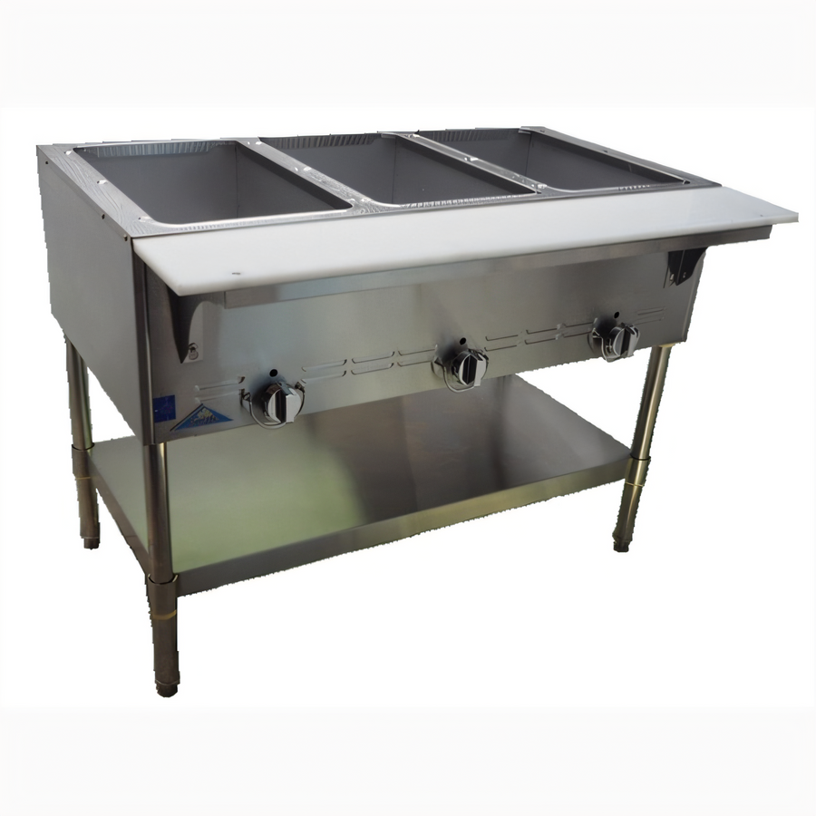 Product image #1 for Comstock-Castle Castle Series 72-Inch Gas Serving Counter / Hot Food Table with 5 Dry Wells