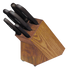 Thumbnail image #1 for Dexter Russell SofGrip 7-Piece Knife Block Set with Wood Slanted Block