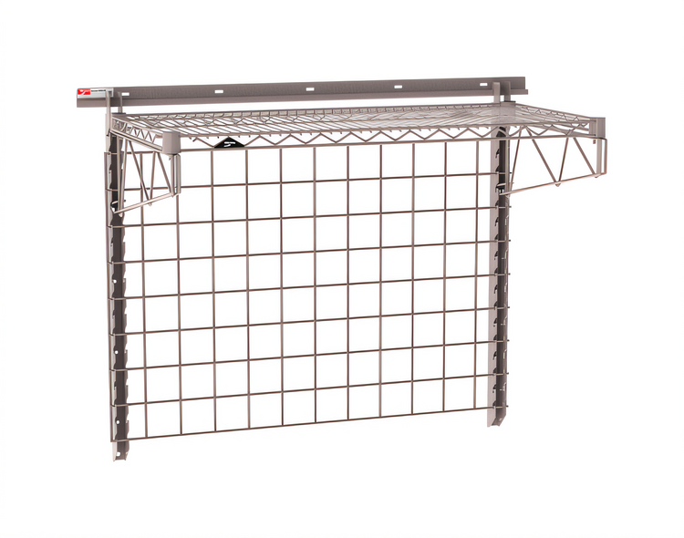 Product image #1 for Metro SmartWall Wall-Mounted Shelving Station Base Kit