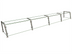 Thumbnail image #1 for Hatco Flav-R-Shield 4-Bay Full-Service Pass-Over Sneeze Guard Food Shield, 144W x 18D x 18H