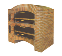 Marsal MB-42 Single Deck Gas Pizza Oven with 36 x 42 Inch Baking Chamber