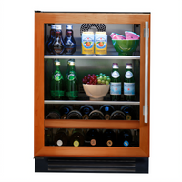 True Residential 24-Inch Undercounter Beverage Center with Low-E Glass Door