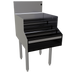 Thumbnail image #1 for Glastender Free-Standing 4-Step Underbar Liquor Steps, 18W x 24D Inches, Stainless Steel
