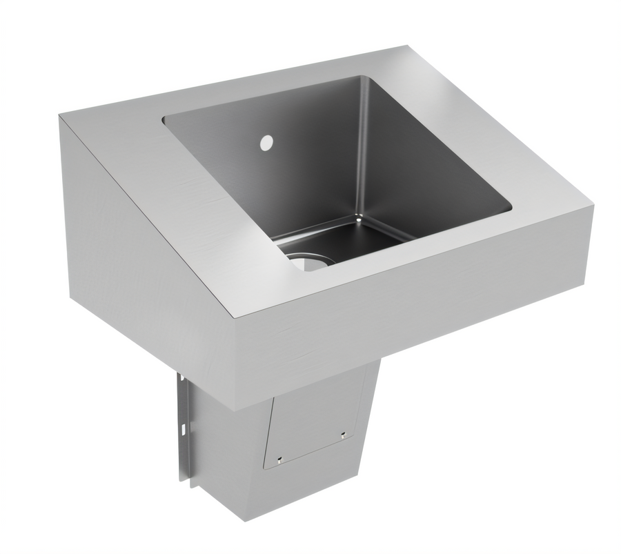 Product image #1 for Advance Tabco Wall-Mounted ADA-Compliant Stainless Steel Hand Sink with Scrub Station