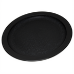 Thumbnail image #1 for CFS Brands PCD20903 9-Inch Round Narrow-Rim Polycarbonate Dinner Plate, Black Case of 48