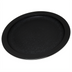 Thumbnail image #1 for Carlisle 9-Inch Narrow Rim Polycarbonate Dinner Plate, Black