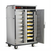 Thumbnail image #1 for Mobile Double-Compartment Stainless Steel Heated Holding Cabinet, 32 Full-Size Pan Capacity