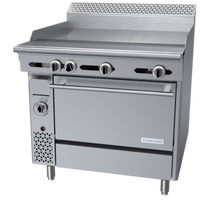 Garland Cuisine 36-Inch Heavy-Duty Gas Griddle Top Range with Thermostatic Controls and Standard Oven