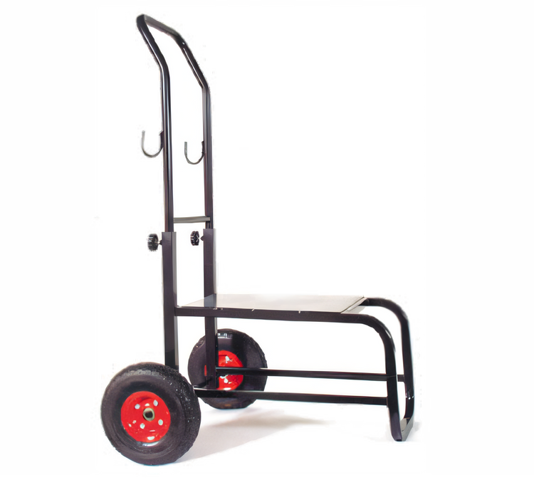 Product image #1 for Black Powder-Coated Stack Chair Truck for Up to 10 Chairs, 200 lb Capacity
