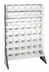 Thumbnail image #1 for Quantum Single-Sided Rail Rack Storage System with 16 Rails and 48 Clear Bins