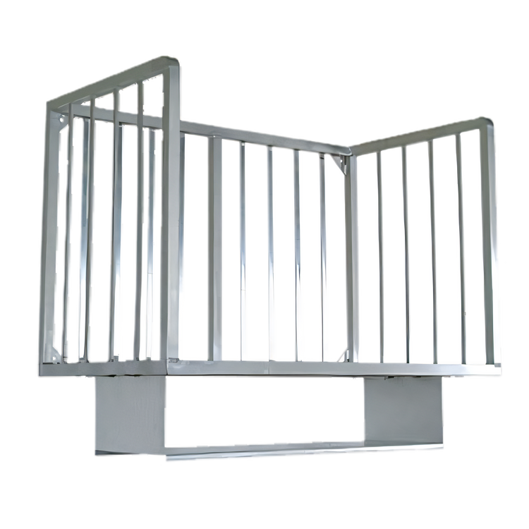 Product image #1 for John Boos Wall-Mount Aluminum Meat Boat Rack, 48 x 20 Inches