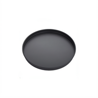 American Metalcraft EZ-Release 9 Inch Round Straight-Sided Self-Stacking Aluminum Pizza Pan