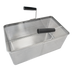 Thumbnail image #1 for Trento Rectangular Full Size 1/1 Pasta Cooker Basket with Two Handles
