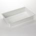 Thumbnail image #1 for American Metalcraft Full-Size Rectangular Melamine Serving Bowl, 328 oz., White
