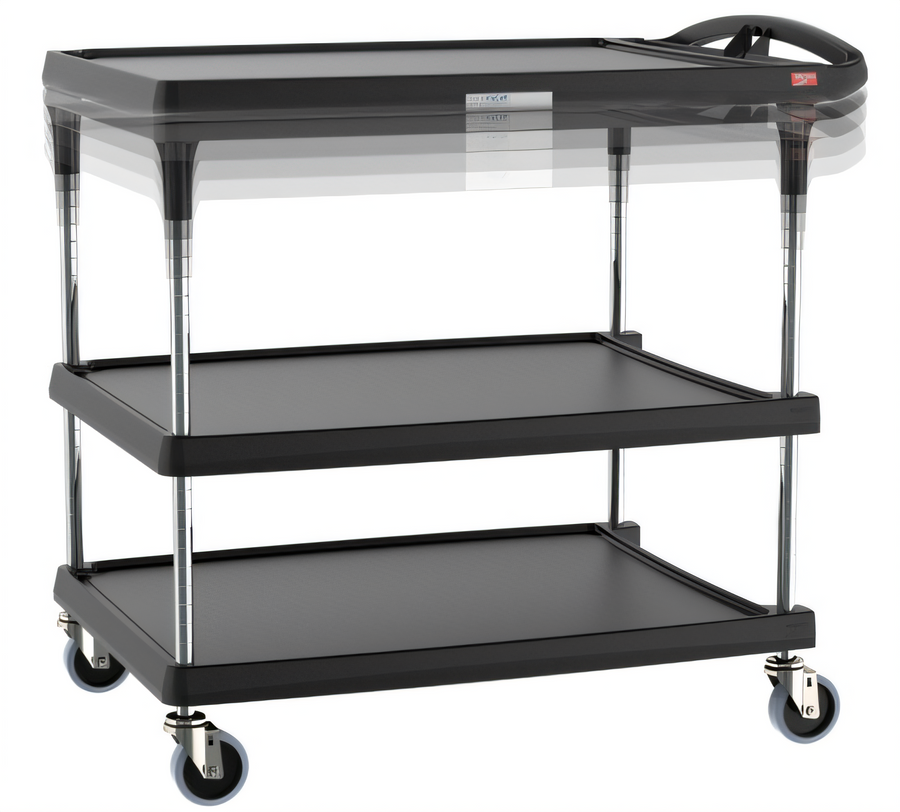 Product image #1 for Metro MY2636-35BL-PL myCart Series Bus Cart