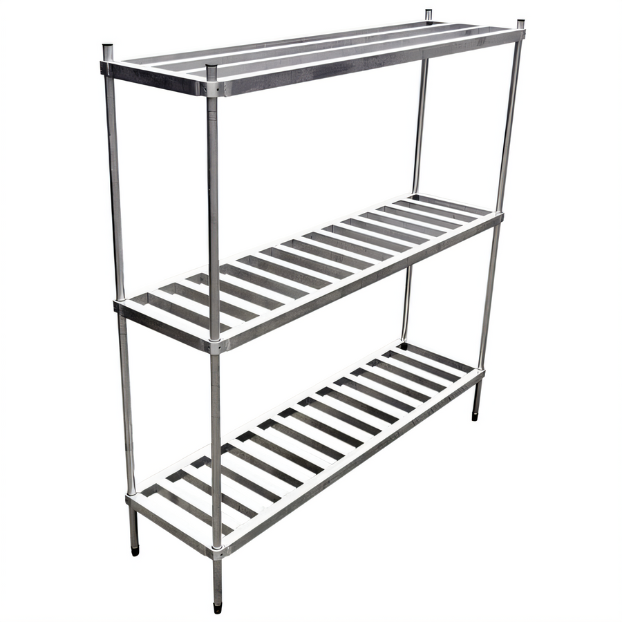 Product image #1 for Omcan Aluminum 8-Keg Storage Rack