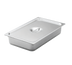 Thumbnail image #1 for Vollrath Full-Size Flat Solid Stainless Steel Deli Pan Cover with Handle