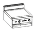 Thumbnail image #1 for Jade Bistro 12-Inch Modular Gas Griddle with 1-Inch Polished Steel Plate