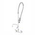 Thumbnail image #1 for T&S Brass EasyInstall Wall-Mount Pre-Rinse Unit with 12-Inch Swing Spout Add-On Faucet, 8-Inch Centers