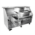Thumbnail image #1 for Stainless Steel Portable Glassware Bar with 12-Inch Ice Bin and 36-Inch Beverage Compartment