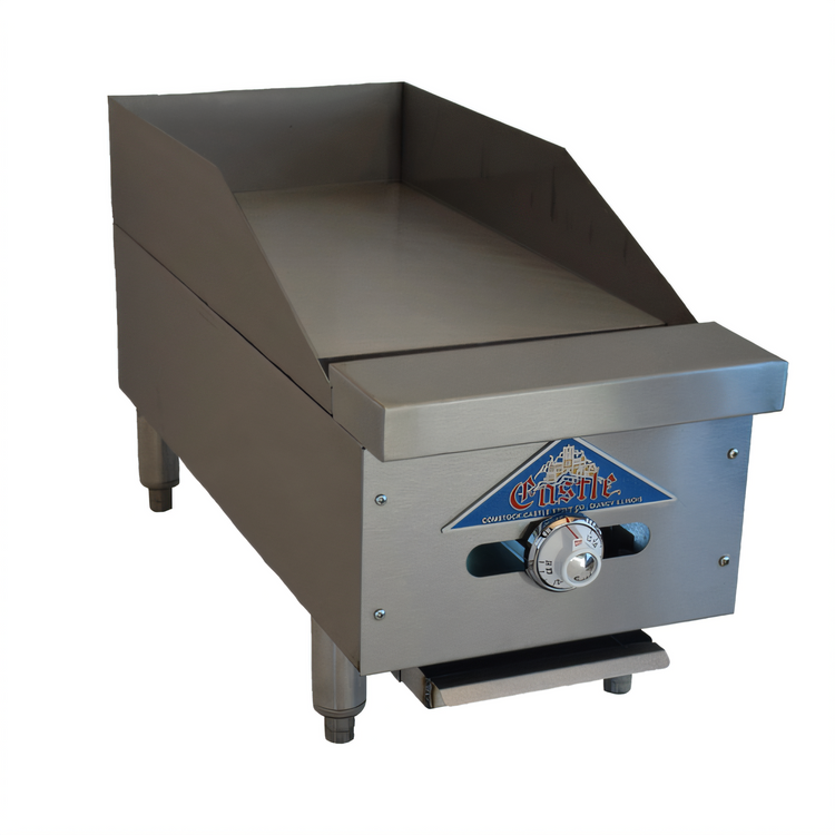 Product image #1 for Comstock-Castle FHP12-12T Countertop Gas Griddle with Thermostatic Control, 12-Inch x 21-Inch Smooth Steel Plate