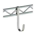 Thumbnail image #1 for Metro Super Erecta HK23B Snap-On Shelving Hook, 3-7/16"H, Black, Style A Small