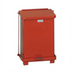 Thumbnail image #1 for Defenders Red 4-Gallon Square Step Can with Retainer Band and Plastic Liner