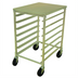 Thumbnail image #1 for Advance Tabco Mobile End-Loading Aluminum Pan Rack with Removable Solid Top, 7 Sheet Pan Capacity