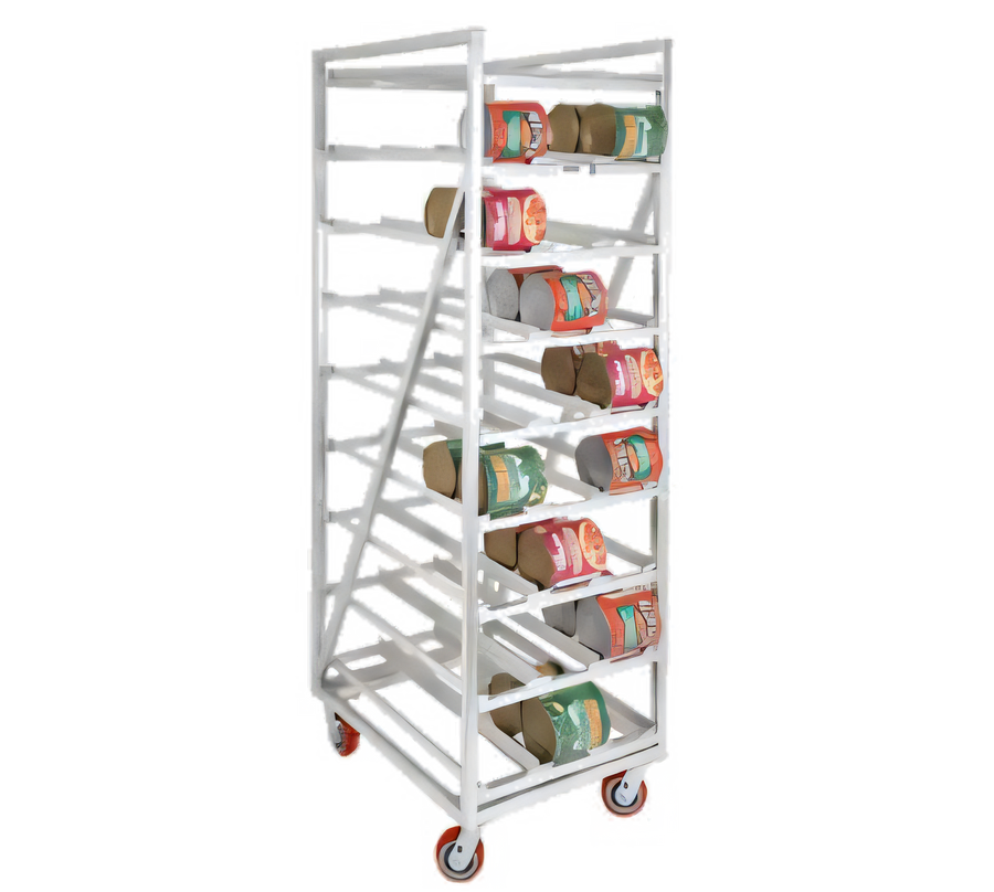 Product image #1 for Channel Manufacturing Heavy-Duty Full-Size Stationary Aluminum Can Rack, 162 #10 / 216 #5 Capacity