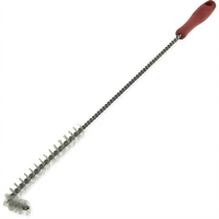 Sparta 23-Inch High-Heat L-Tipped Fryer Brush with Cool-Touch Red Handle