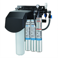 Everpure Endurance High Flow Quad Commercial Water Filtration System, 200,000-Gallon, 15 GPM, 0.2 Micron