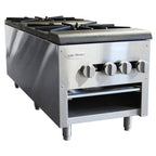 Thumbnail image #1 for Serv-Ware SSSP-2 Double Stock Pot Gas Range, Natural Gas, 18-Inch Wide, 2 Burners
