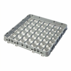 Thumbnail image #2 for Cambro Camrack® 49E2151 Full-Size 49-Compartment Half-Drop Dish and Glass Rack Extender, Soft Gray Case of 12
