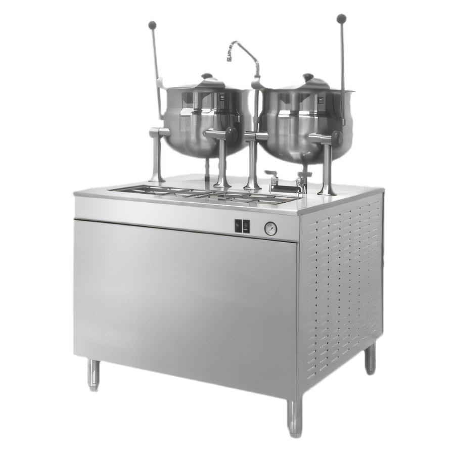 Product image #1 for Cleveland Range 36-Inch Direct Steam Modular Kettle Base with Two 6-Gallon Kettles