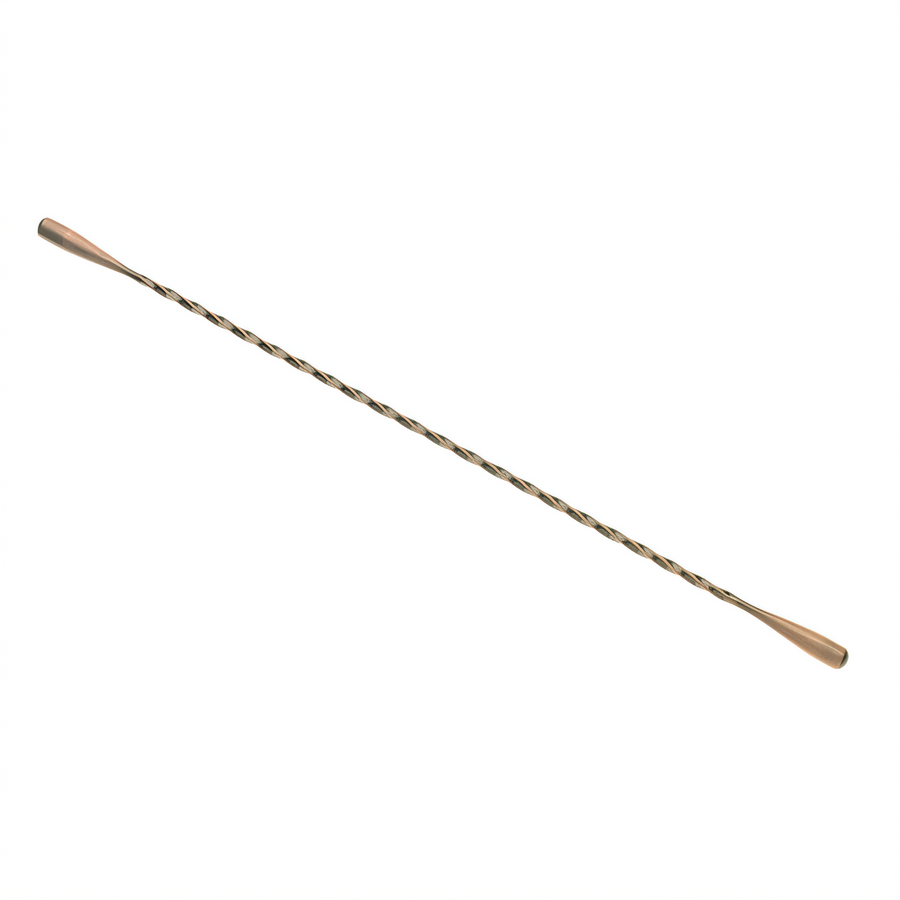 Product image #1 for Barfly Double End Stirrer, 13-3/16 Inch, Antique Copper-Plated Stainless Steel