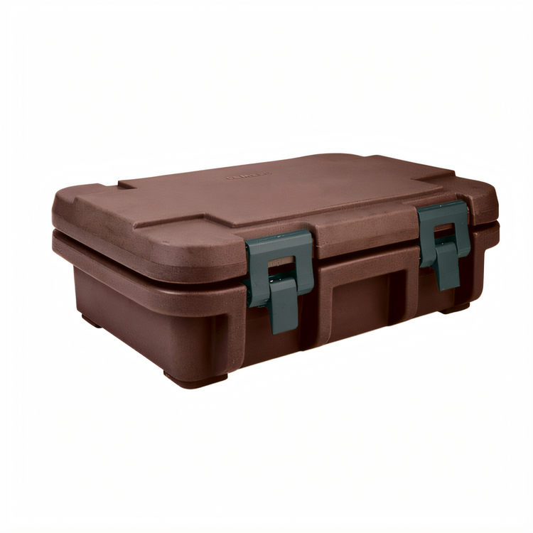 Product image #2 for Cambro Ultra Pan Carrier® UPC140 Top-Loading Insulated Food Pan Carrier for 1 Full-Size or Fractional GN Pan, Dark Brown