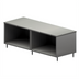 Thumbnail image #1 for BK Resources CST-3096 96-Inch Stainless Steel Chef Table with Open Front Cabinet Base