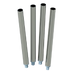 Thumbnail image #1 for 34-1/2 Inch Galvanized Steel Work Table Legs with Adjustable Feet, Set of 4
