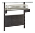 Thumbnail image #1 for Cambro Camshelving Elevation Wall-Mounted Drying Rack Shelf Kit Starter Unit, 18 x 36 Inches, 20 Slots