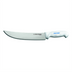 Thumbnail image #1 for Dexter Russell SofGrip 10-Inch Cimeter Steak Knife with DEXSTEEL High-Carbon Steel Blade, White Non-Slip Handle