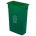 Thumbnail image #1 for Trimline 23 Gallon Rectangular Open Top Recycling/Waste Container
