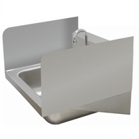 Advance Tabco 12-Inch Welded Dual Side Splash for Hand Sinks with 16 x 20 Bowl