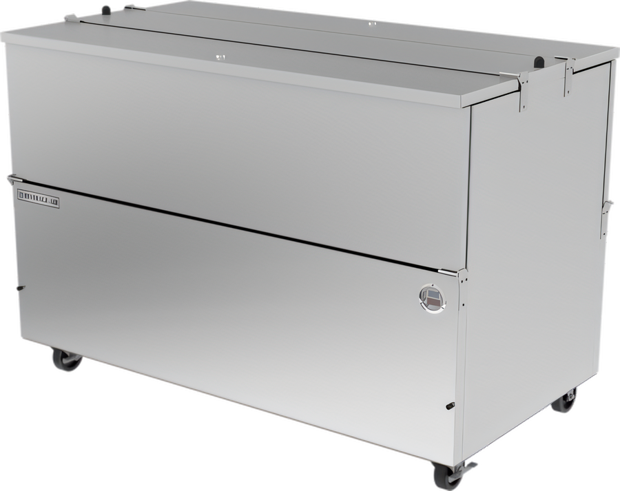 Product image #1 for Beverage-Air ST58HC-S Dual Access Cold Wall School Milk Cooler, 58 Inch Stainless Steel, 22.5 Cu. Ft.