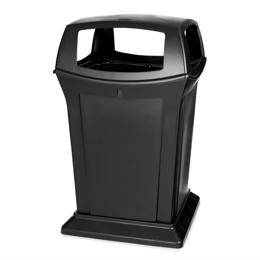 Product image #1 for Ranger 45 Gallon Dome Top Commercial Trash Container with 4 Access Openings
